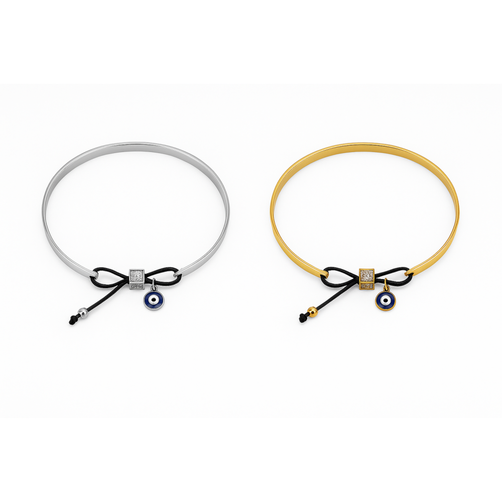 Βραχιόλι Ρυθμιζόμενο Τύχης Με Μάτι